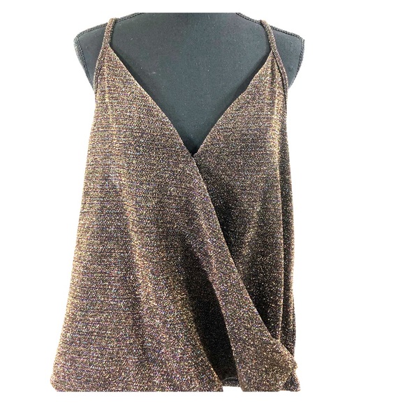 Anthropologie Tops - Anthropologie Eri & Ali metallic top